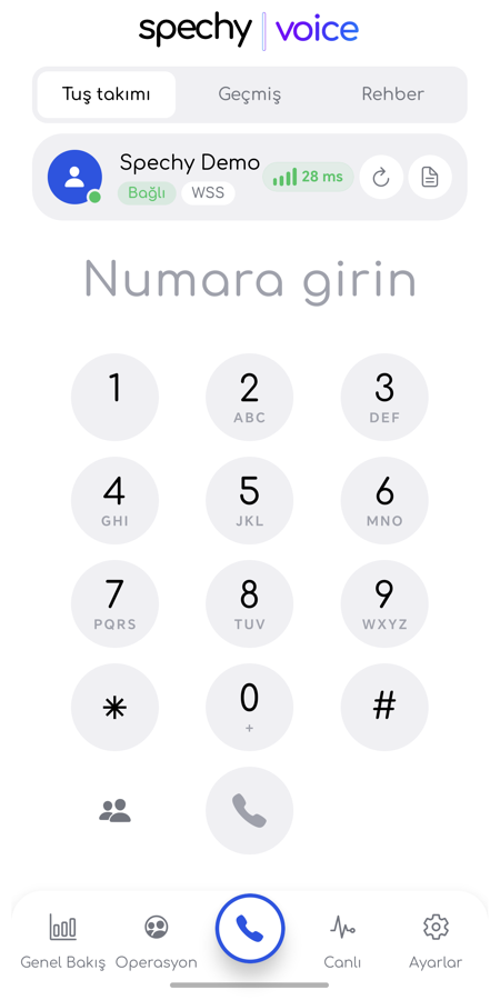 Spechy Voice keypad