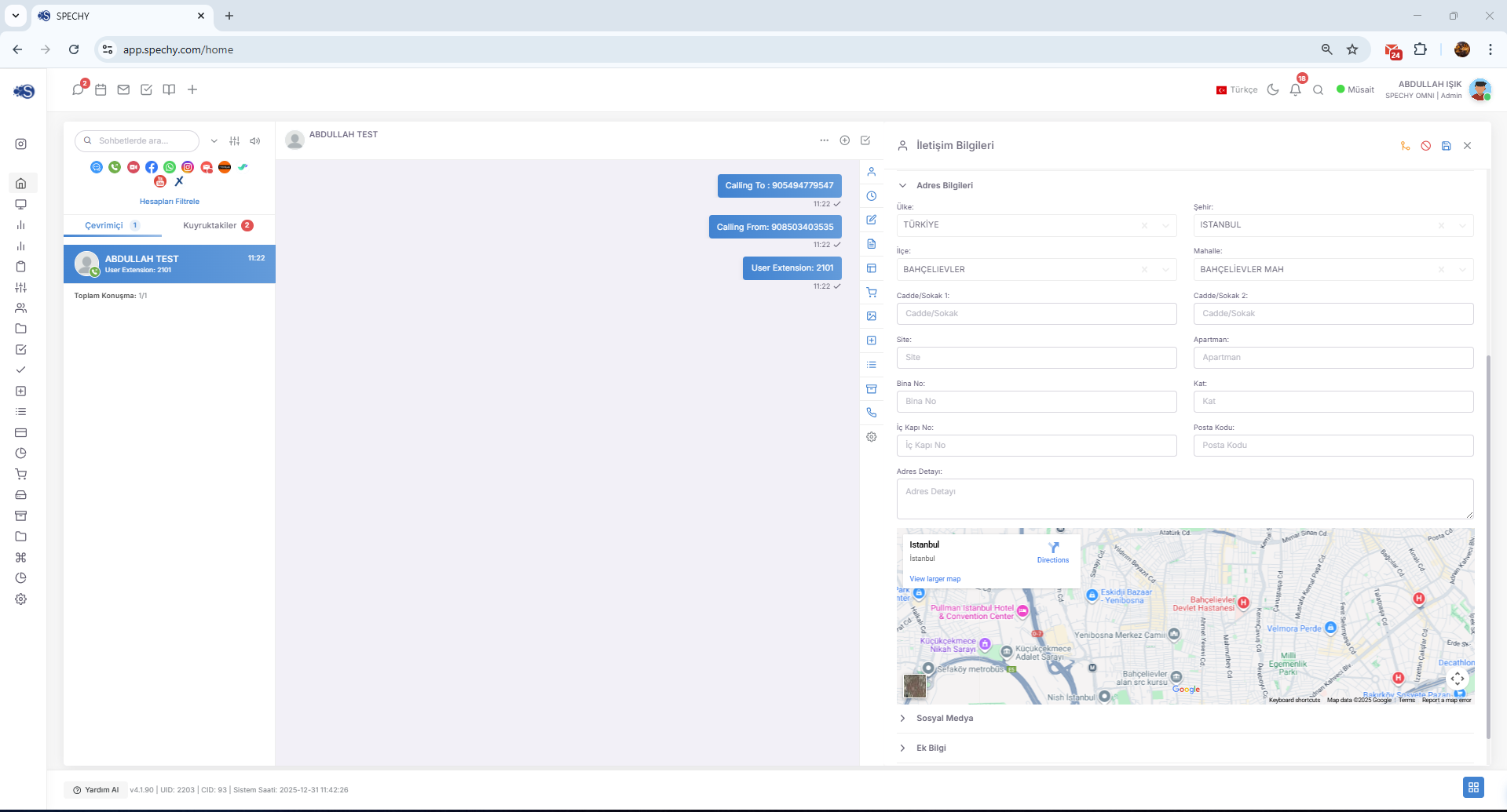 Professional Recommendation: If you are managing a B2B (intercompany) process, filling in the "Title" section allows you to quickly identify the decision-maker within the company (purchase manager, etc.). screenshot 1