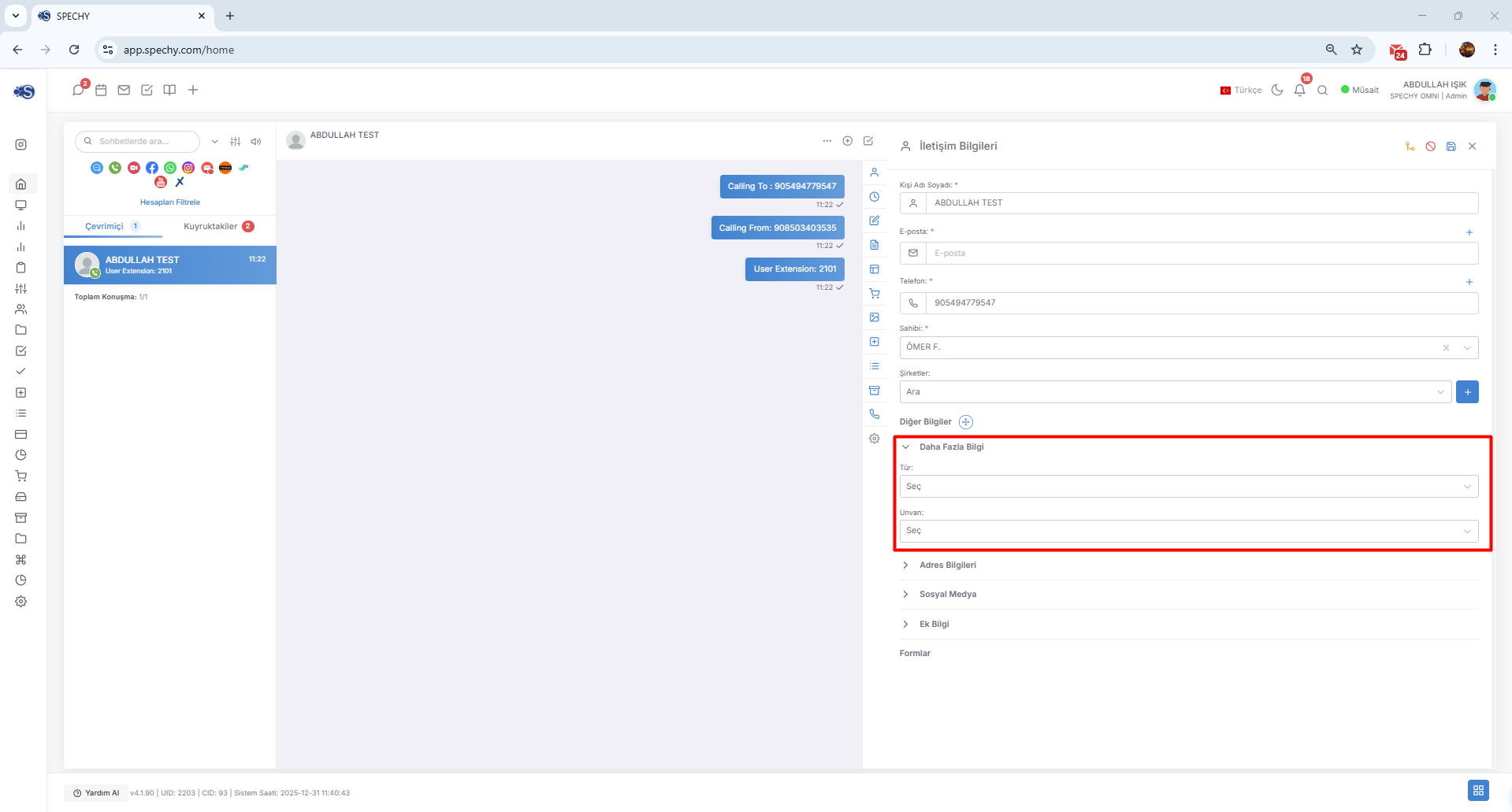 Professional Tip: Especially in complex files where you enter a lot of information, use the "Save" button as a checkpoint. This way, you can ensure that your data is safe before saying "Save and Close" at the end of the process. screenshot 1