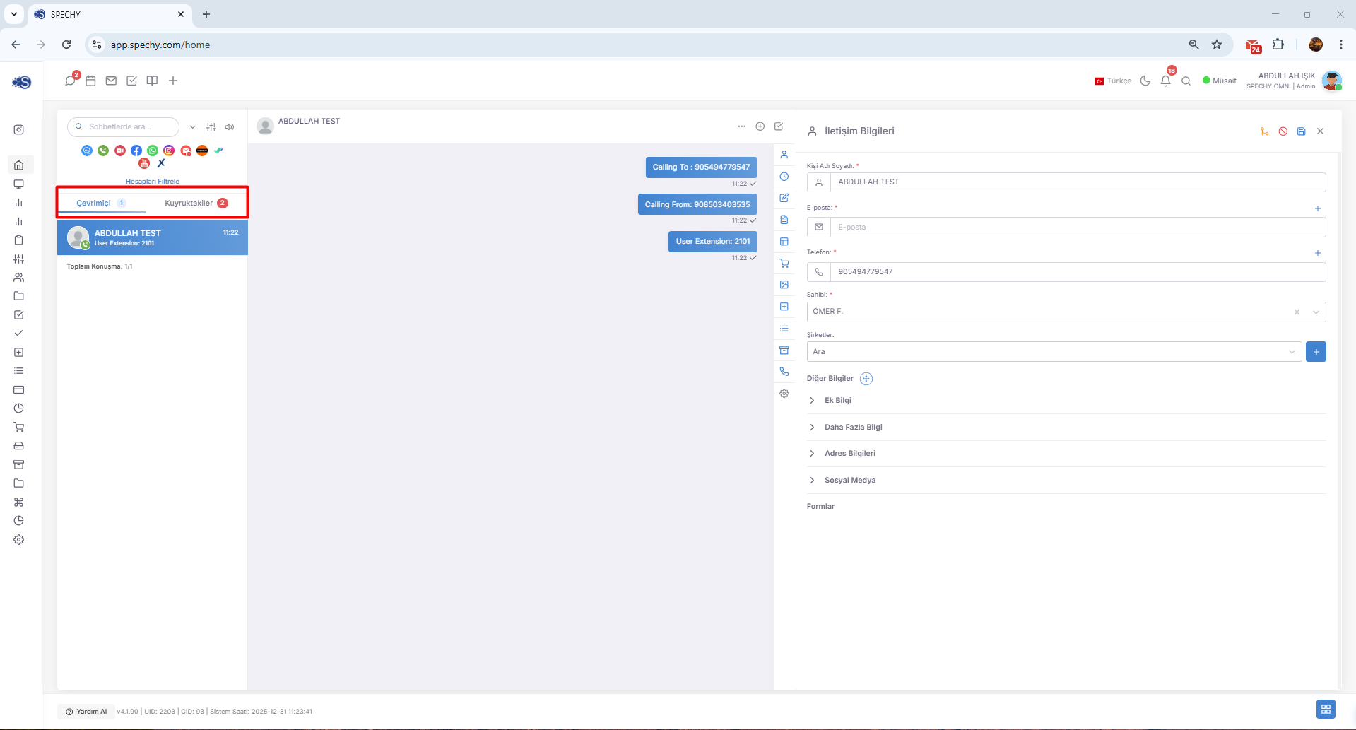 Professional Recommendation: You can capture the most fresh customer requests using the "Back to Old" ranking during the busiest hours of the day, and you can clean all past requests waiting with the "Old to New" ranking during off-peak hours. screenshot 1