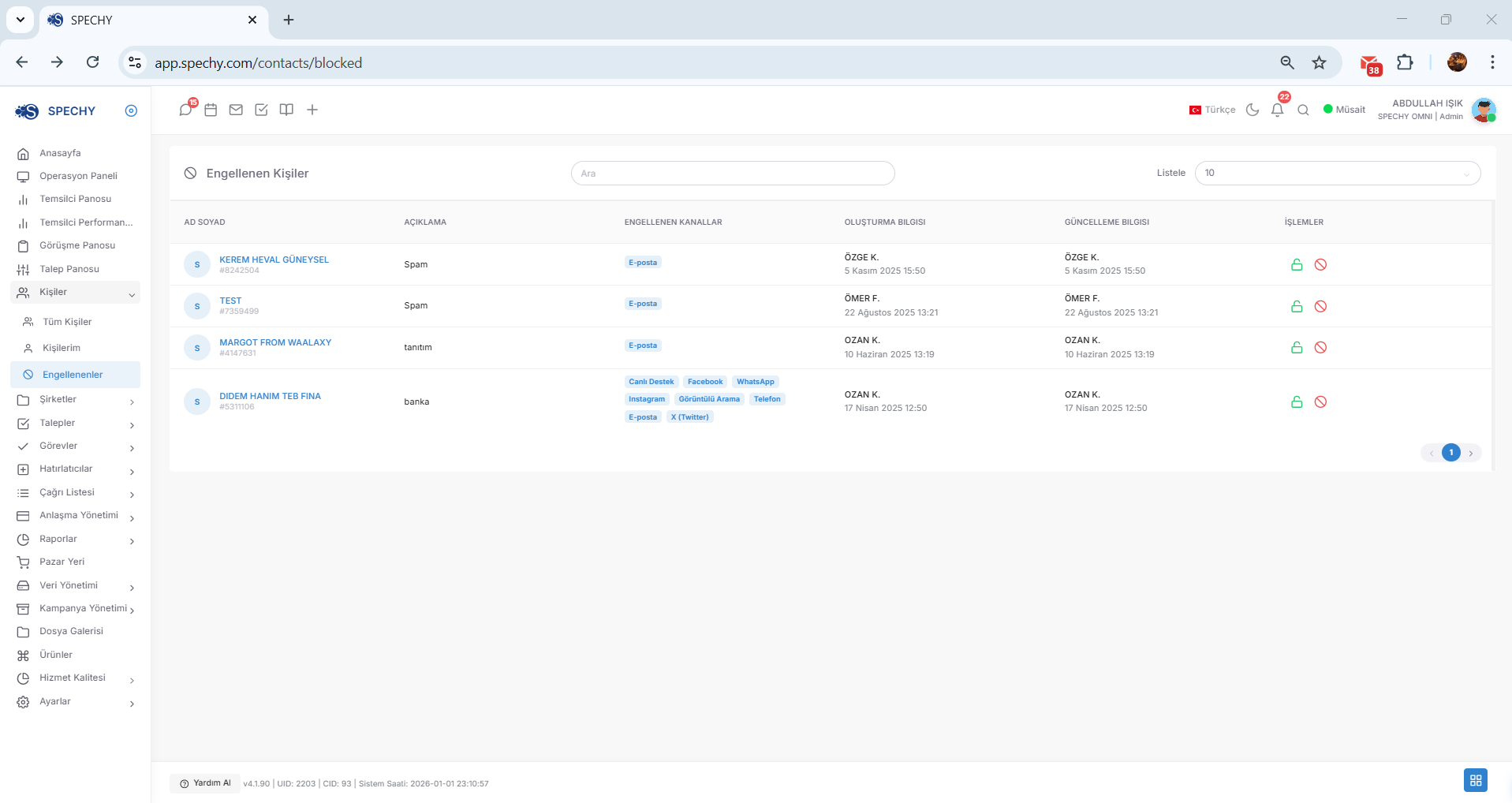Professional Tip: When starting your shift, first enter the "My Contacts" menu and check if you have a new customer assigned to you. By regularly adding "Reminders" to the people in your own portfolio, you can ensure that none of your contacts remain uninterested. screenshot 1