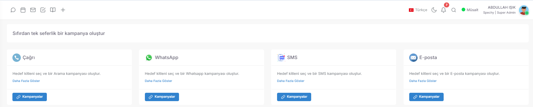 Professional Tip: When using the "Create Target Audience" feature, pull the "Forgotten Products in Cart" data from your e-commerce site into the Spechy pool. By creating a special Automated Search (Dialers) campaign for this segment, you can offer the customer live support related to the product in their cart or a special discount and turn the sales loss ($Abandoned \ Cart$) into profit. screenshot 1