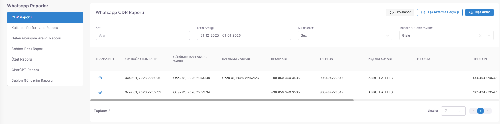 Professional Tip: Set up the "Lost Live Chat" and "Offline Form" reports to be sent to your email as Automatic Reports every morning at 08:30 a.m. If your representatives return to these forms as their first task when they start work, your chances of turning a "lost" customer into a loyal user will increase by 80%. screenshot 1