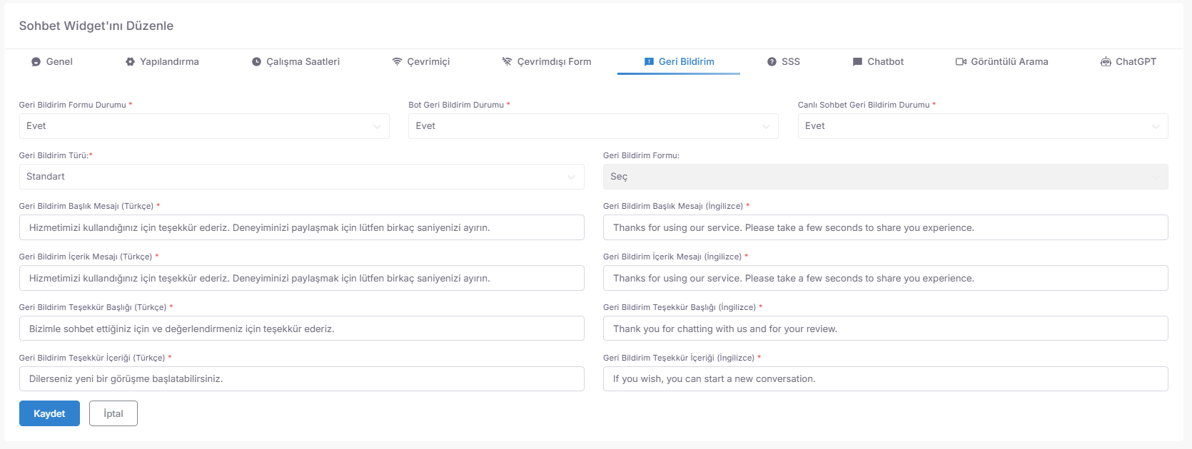 S.S.S. Module: You create a self-service layer that reduces operational load by providing a ready-made question-answer list before connecting to the representative. screenshot 1