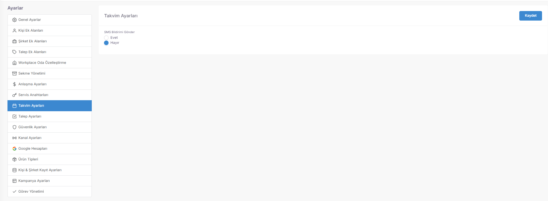Access URL; https://app.spechy.com/settings/customization/calendar-settings screenshot 1