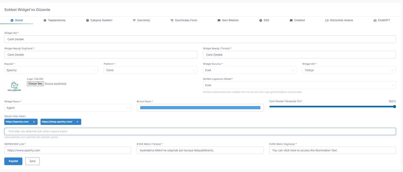 🏢 1. General Settings and Corporate Identity screenshot 1