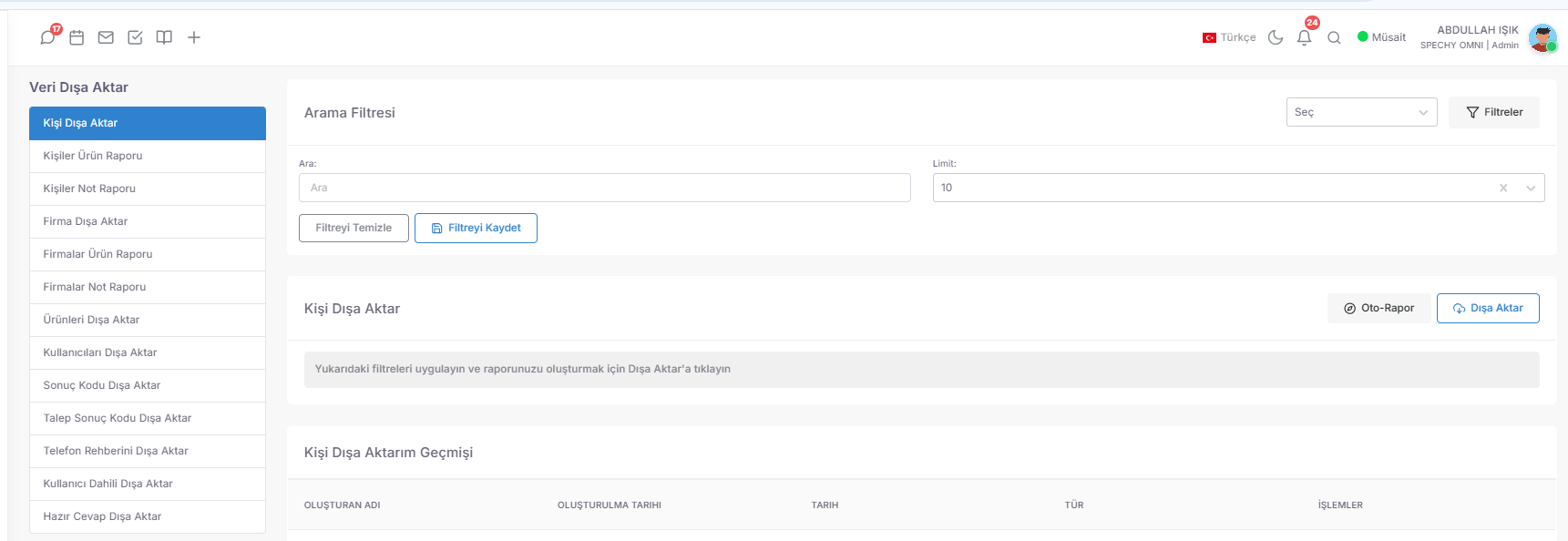 🛠️ Data Categories and Export Tools screenshot 1