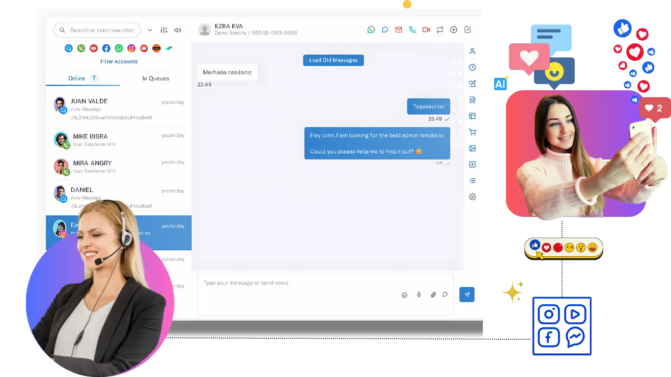 OmniChannel Agent Desktop4